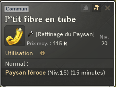 P’tit fibre en tube